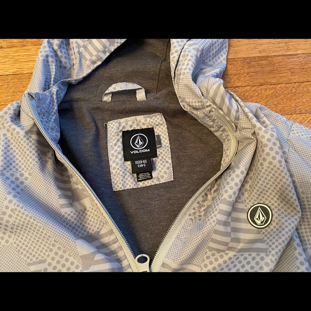Volcom Boy’s Ermont Printed Windbreaker Jacket